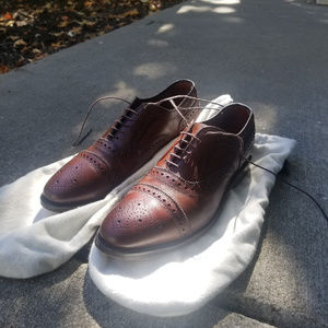 Allen Edmonds Strand Merlot 6 D